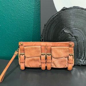 Kooba leather clutch